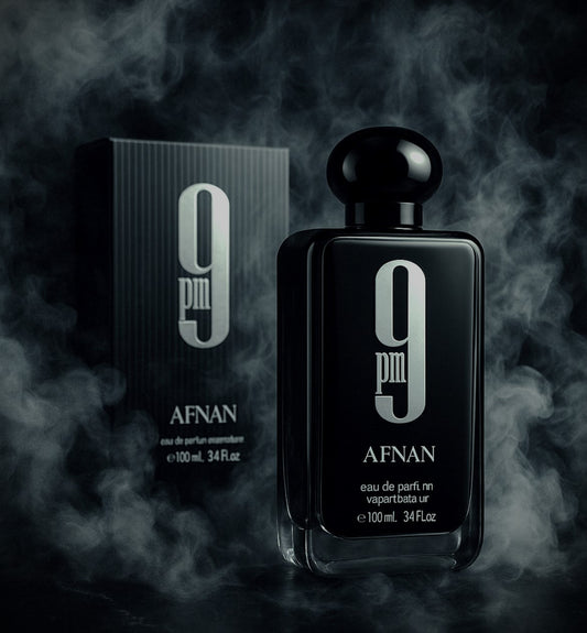 AFNAN 9pm Eau de Parfum Vaporisateur – 100ml (Original Black Edition)